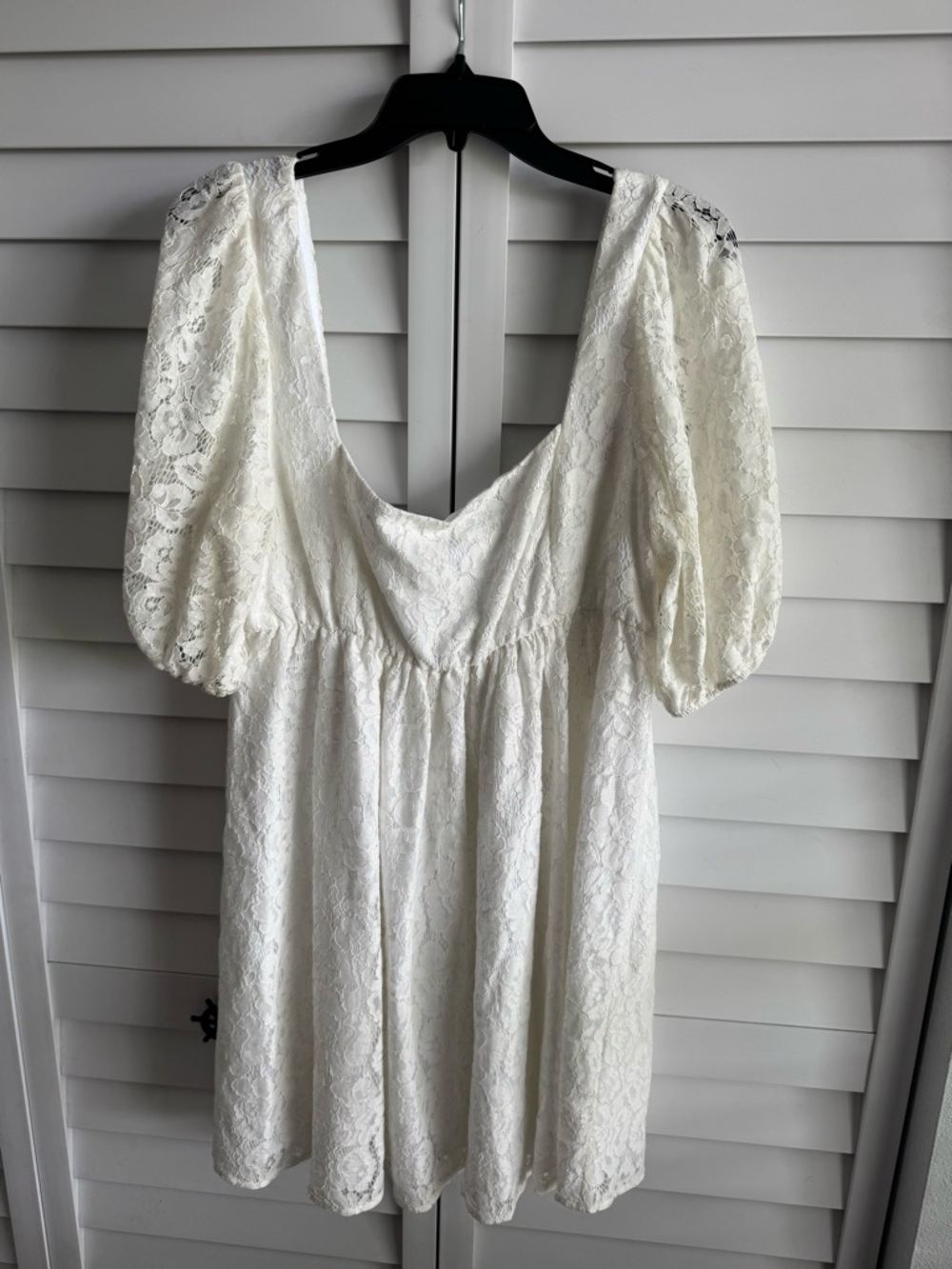 NWT Show Me Your MuMu White Smitten Babydoll Dress